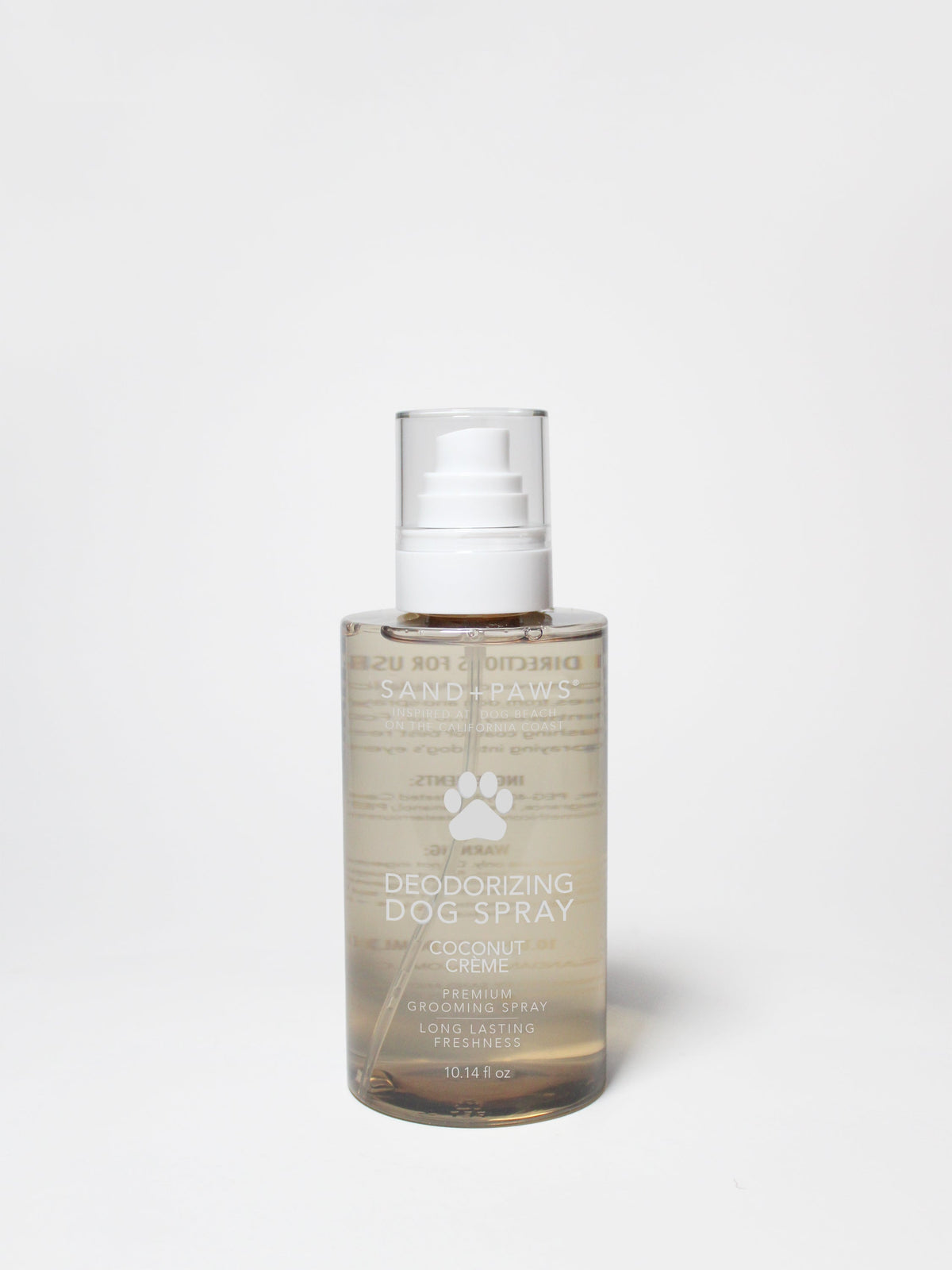 Sand + Paws Pet Deodorizing Spray - Coconut Creme - Everyday Essential