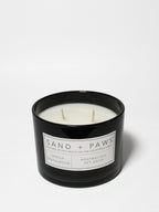 Sand + Paws Vanilla Sandalwood 12 oz scented candle - Signature Scent
