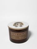 Sand + Paws Amber & Fig 12 oz scented candle - Signature Scent