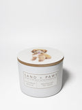 Sand + Paws Coconut Beach 12 oz scented candle - Signature Scent