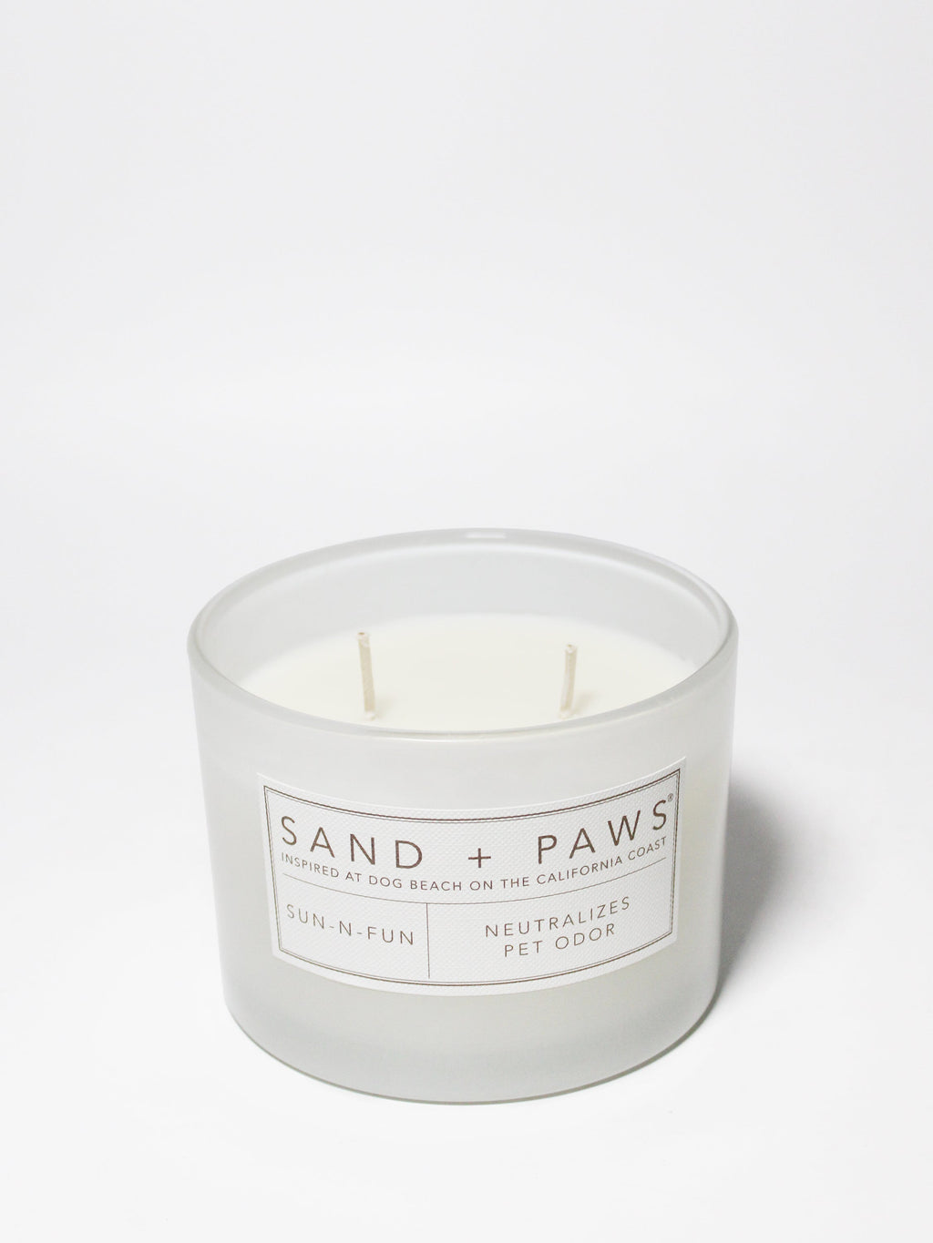 Sand + Paws Sun-n-Fun 12 oz scented candle - Signature Scent