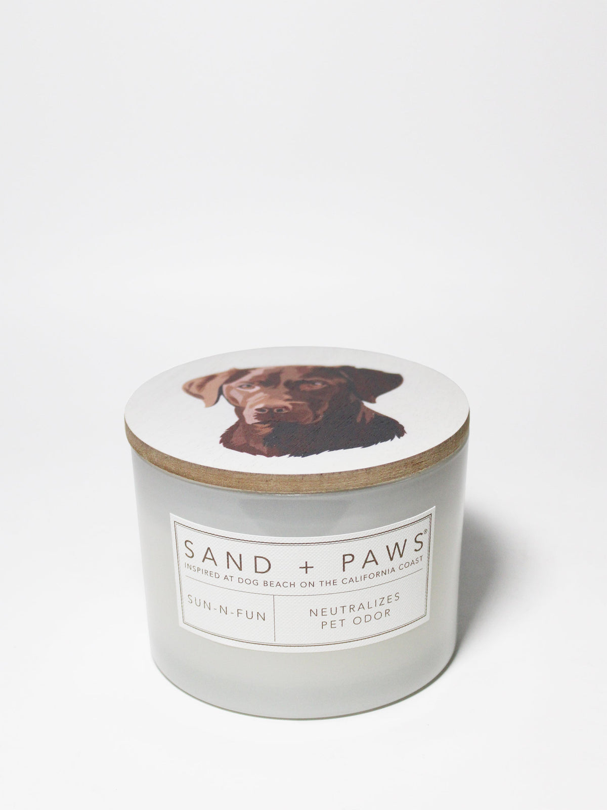 Sand + Paws Sun-n-Fun 12 oz scented candle - Signature Scent