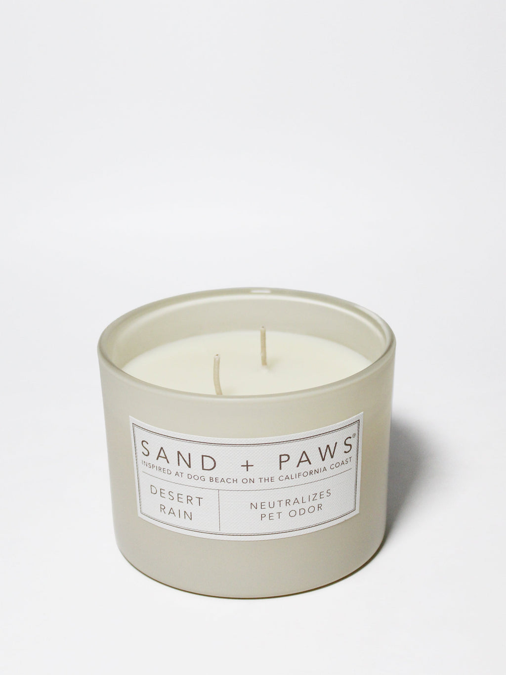 Sand + Paws Desert Rain 12 oz scented candle - Signature Scent