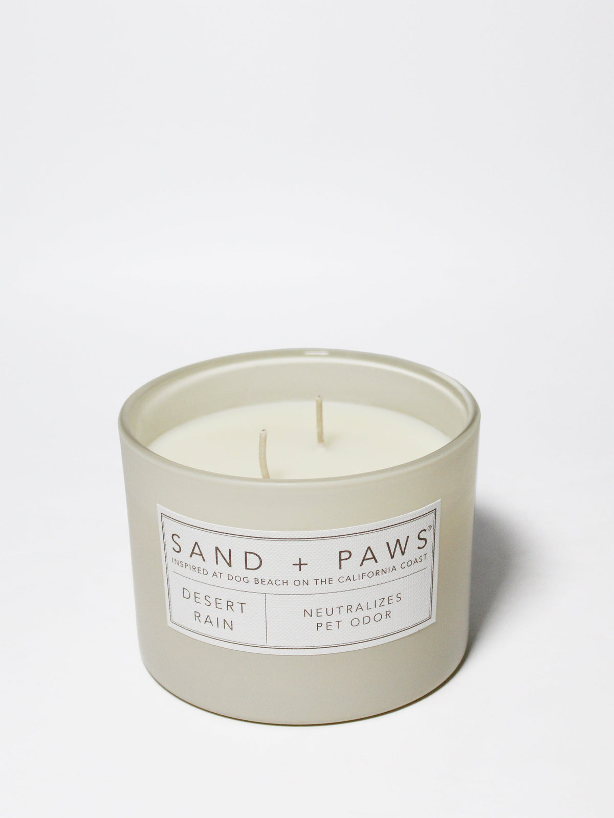 Sand + Paws Desert Rain 12 oz scented candle - Signature Scent