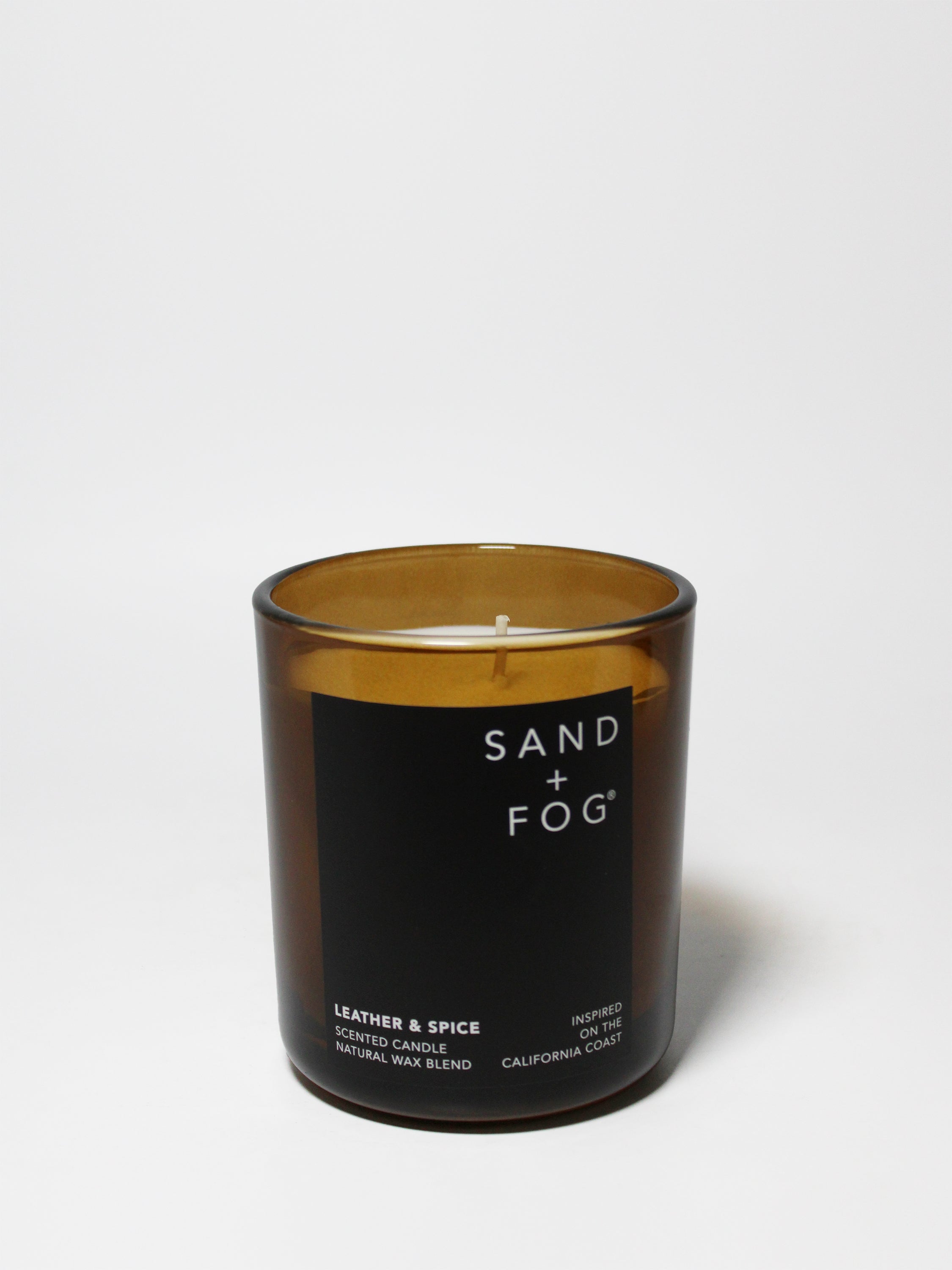 Leather & Spice 10 oz scented candle - Scented Candle