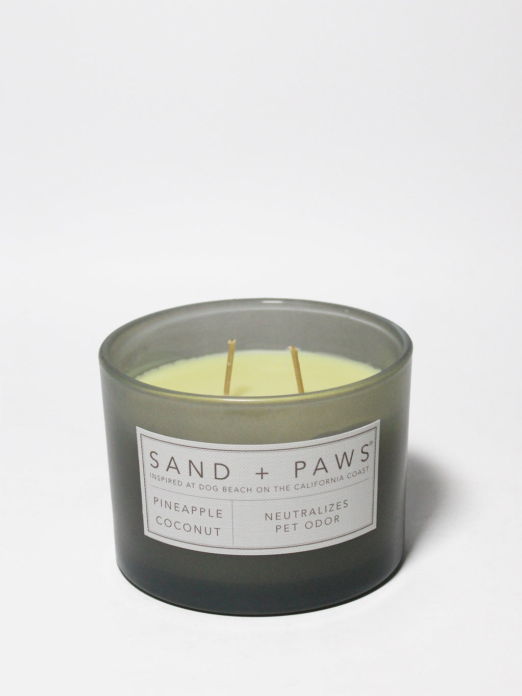 Sand + Paws Pineapple Coconut 12 oz scented candle - Signature Scent