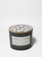 Sand + Paws Pineapple Coconut 12 oz scented candle - Signature Scent