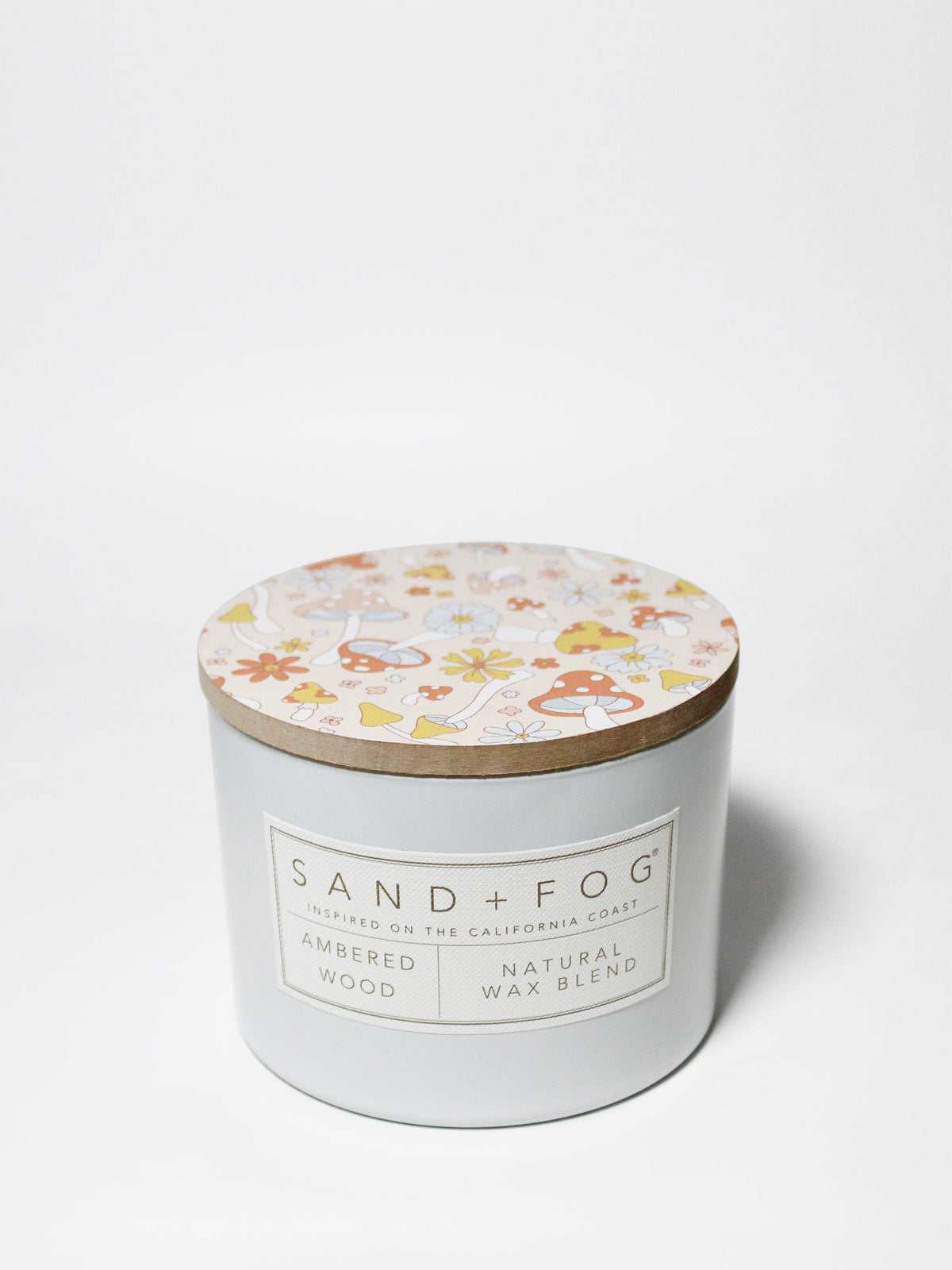 Ambered Wood 12 oz scented candle - Scented Candle