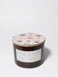 Sand + Paws Amber & Fig 12 oz scented candle - Signature Scent