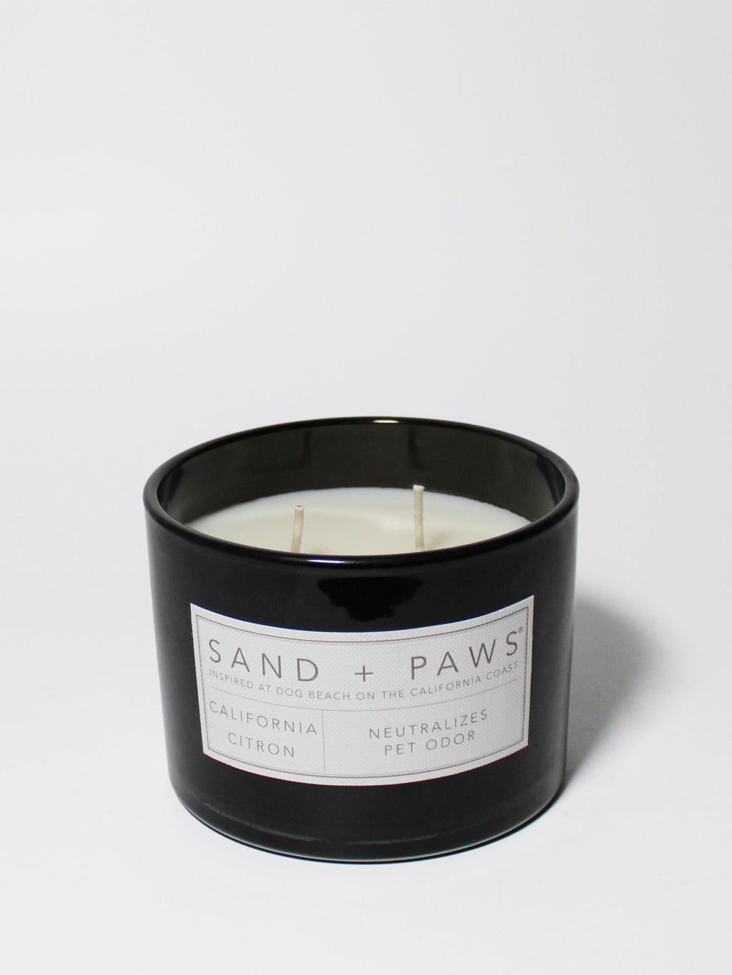 Sand + Paws California Citron 12 oz scented candle - Signature Scent