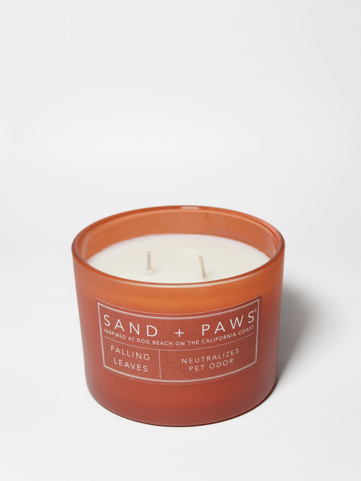 Sand + Paws Falling Leaves 12 oz scented candle - Signature Scent
