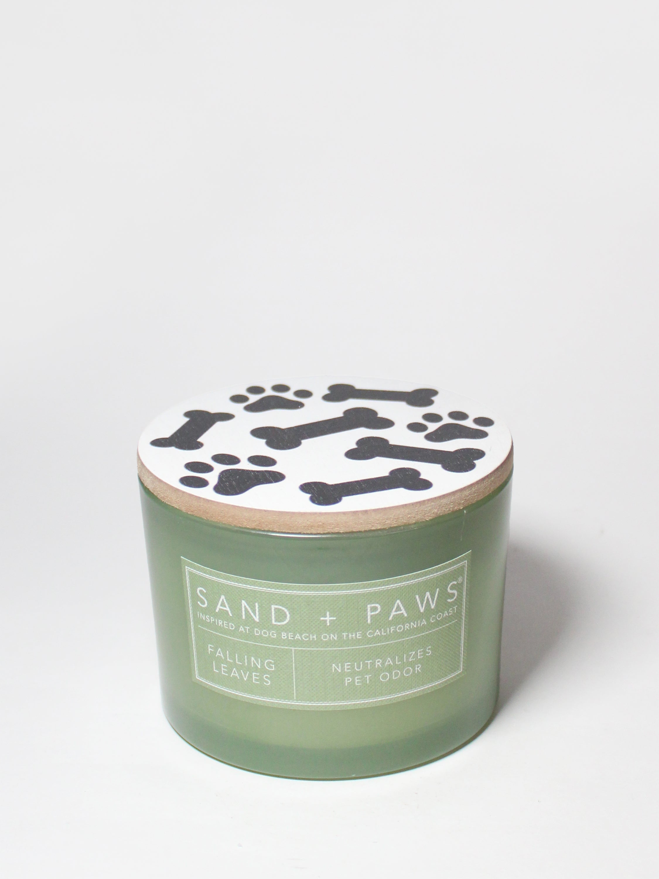 Sand + Paws Falling Leaves 12 oz scented candle - Signature Scent