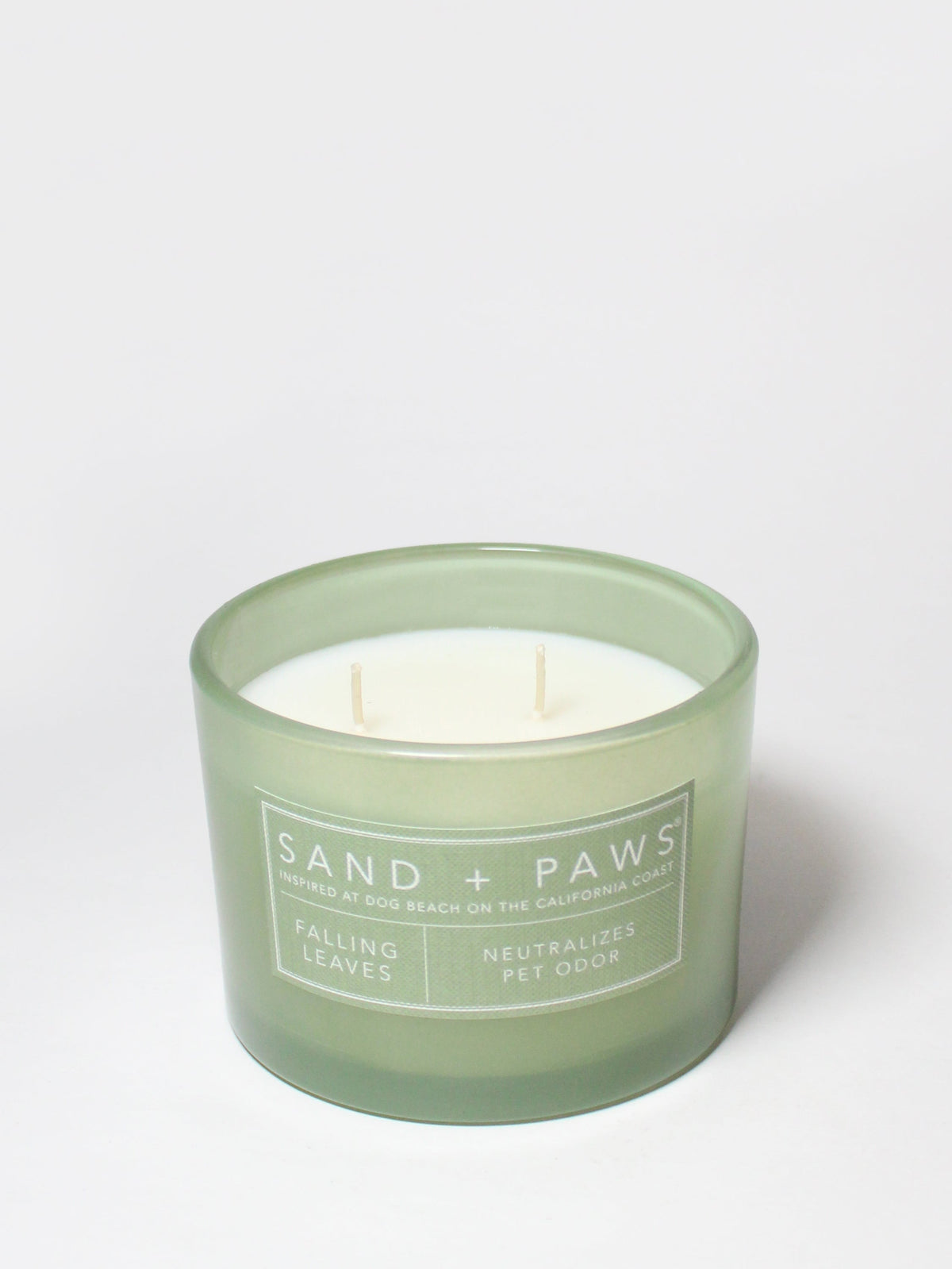 Sand + Paws Falling Leaves 12 oz scented candle - Signature Scent