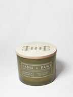 Sand + Paws Pumpkin & Eucalyptus 12 oz scented candle - Scented Candle