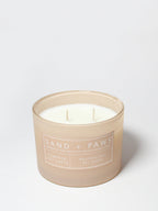 Sand + Paws Pumpkin Soy Latte 12 oz scented candle - Scented Candle