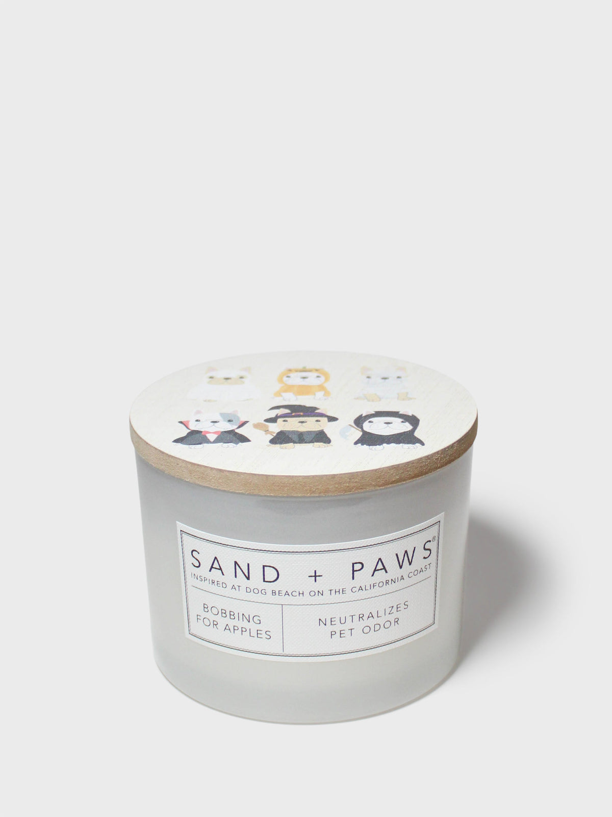 Sand + Paws Bobbing for Apples 12 oz scented candle - Scented Candle
