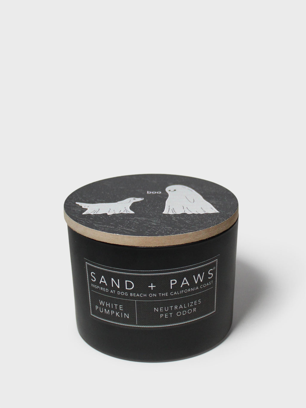 Sand + Paws White Pumpkin 12 oz scented candle - Signature Scent