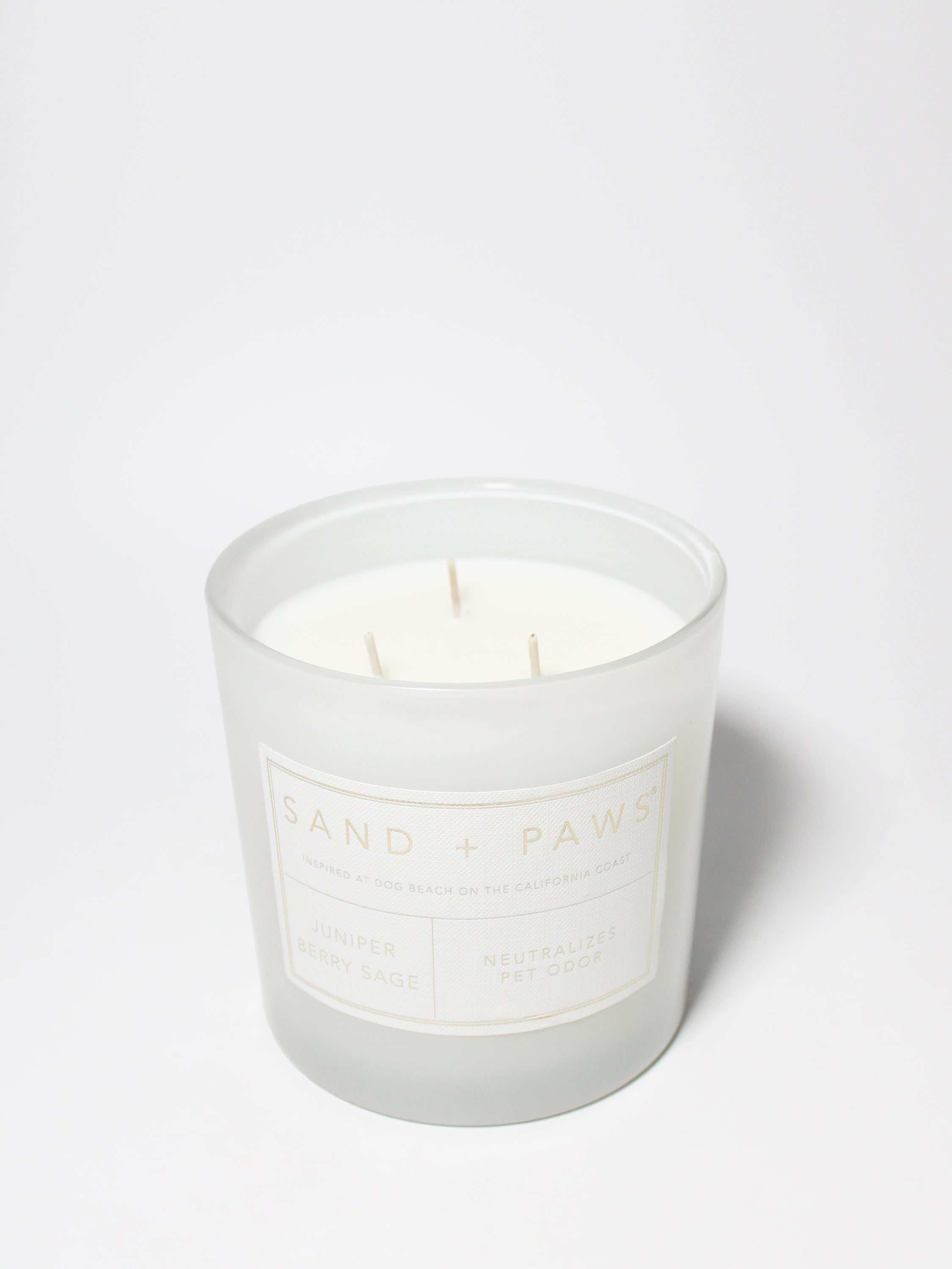 Sand + Paws Juniper Berry Sage 21 oz scented candle - Signature Scent