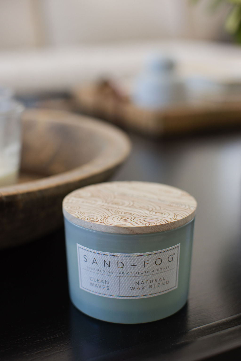 Clean Waves 12 oz scented candle - Scented Candle