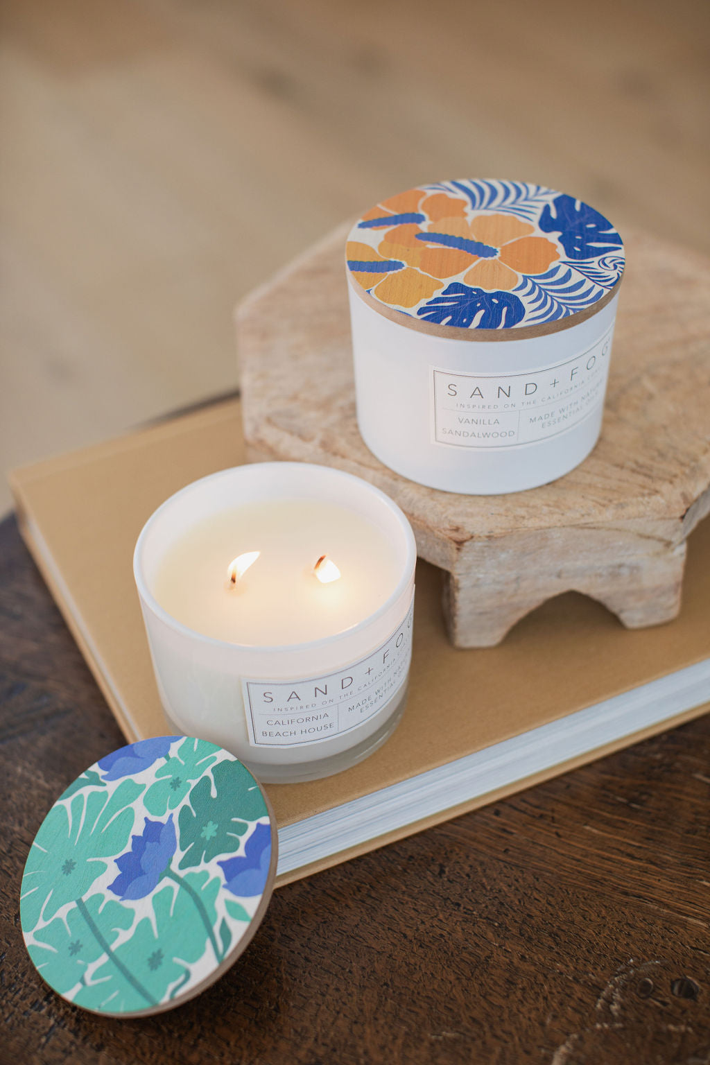 Vanilla Sandalwood 12 oz scented candle - Scented Candle