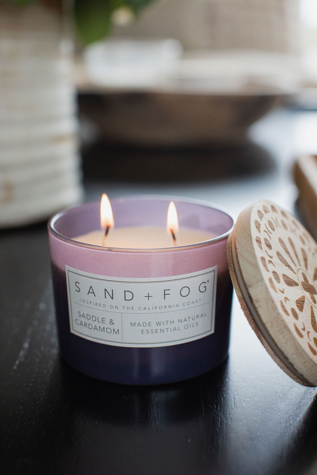 Saddle & Cardamom 12 oz scented candle - Scented Candle