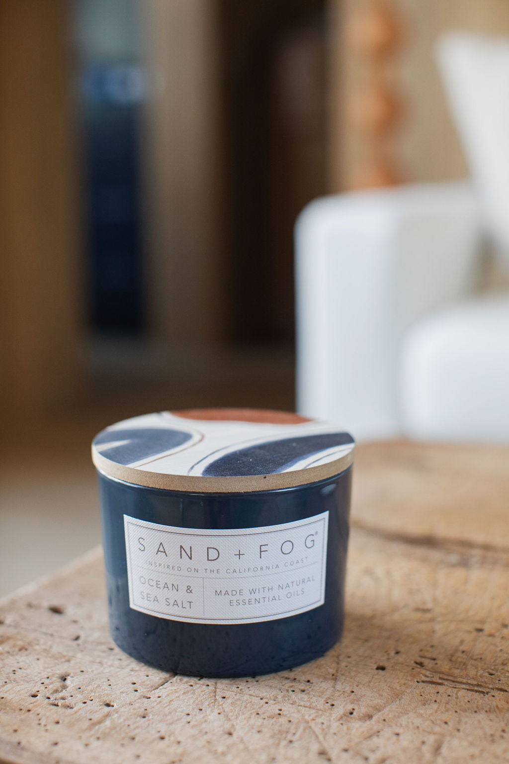 Ocean & Sea Salt 12 oz scented candle - Scented Candle