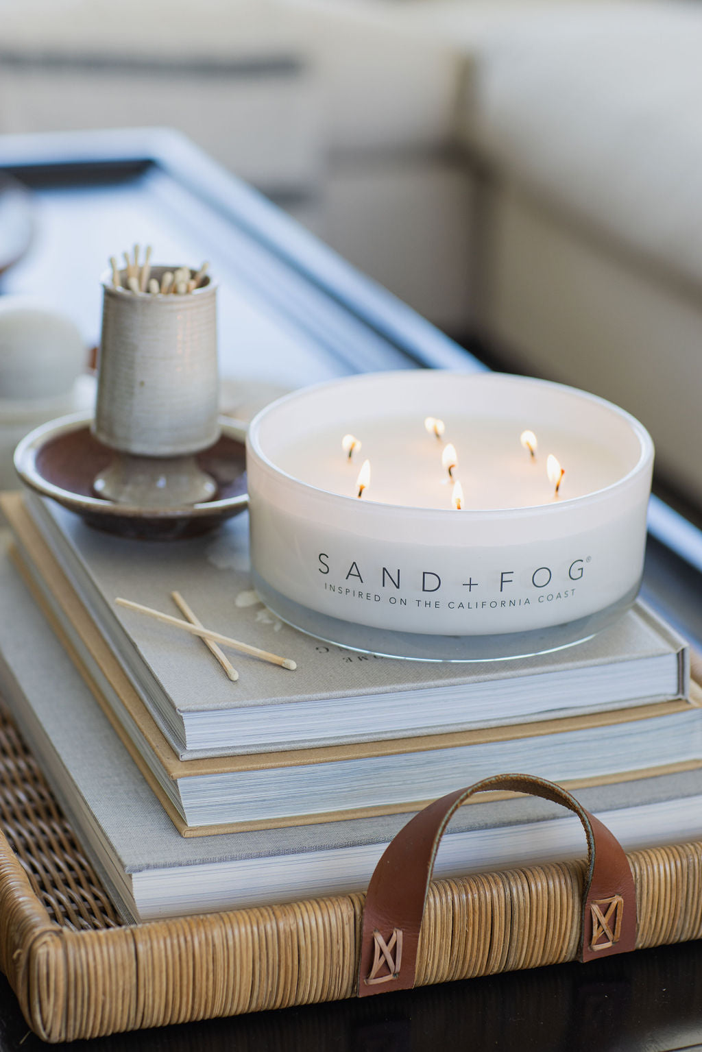 Ocean Mist 34 oz scented candle - Scented Candle