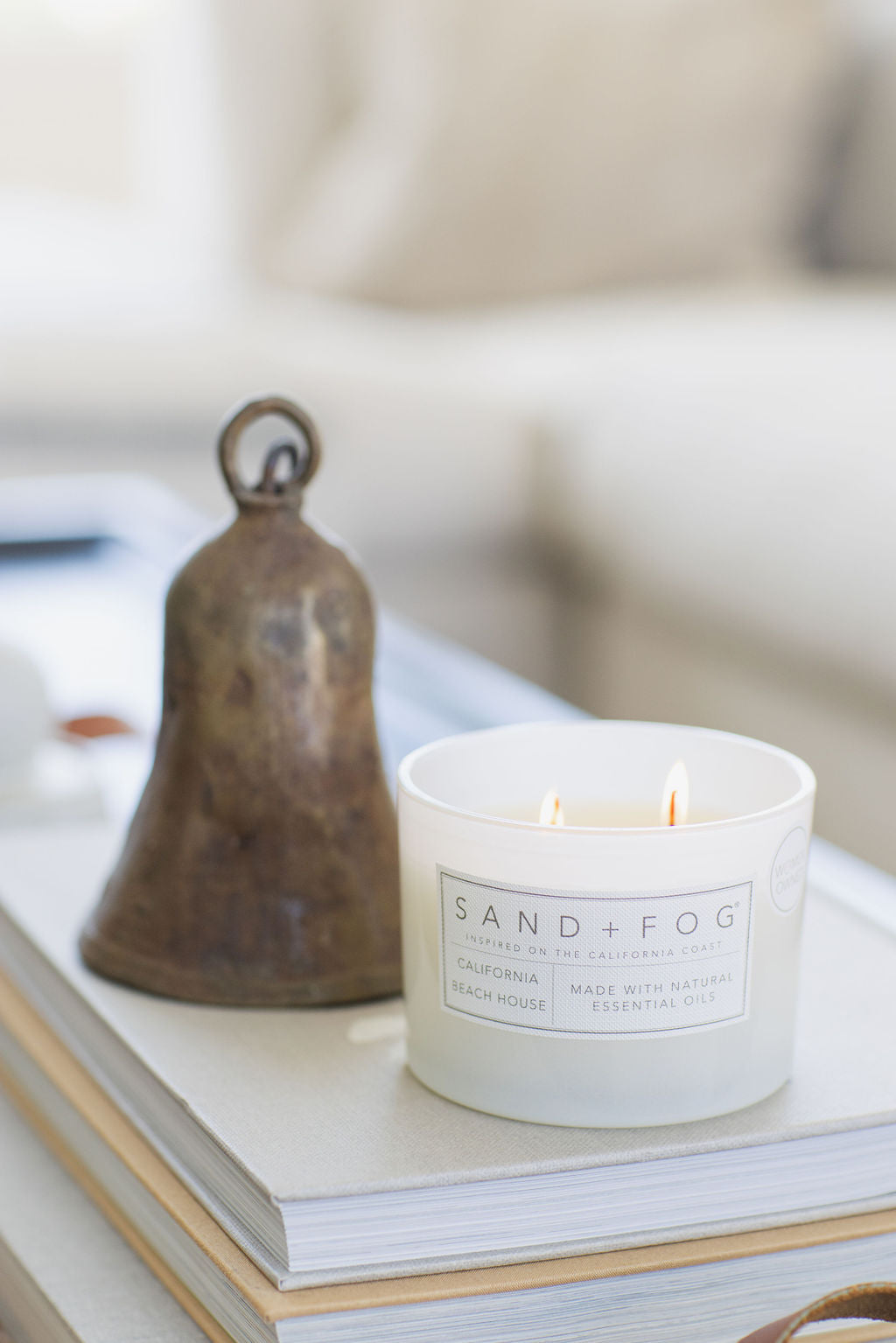 California Beach House 12 oz scented candle - Scented Candle