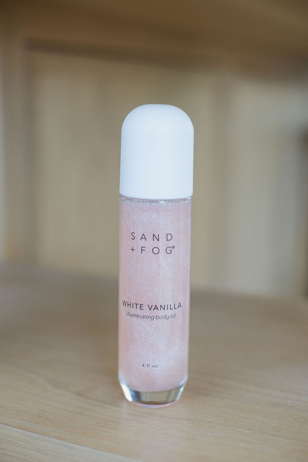 White Vanilla 4 oz Illuminating Body Oil - Everyday Essential