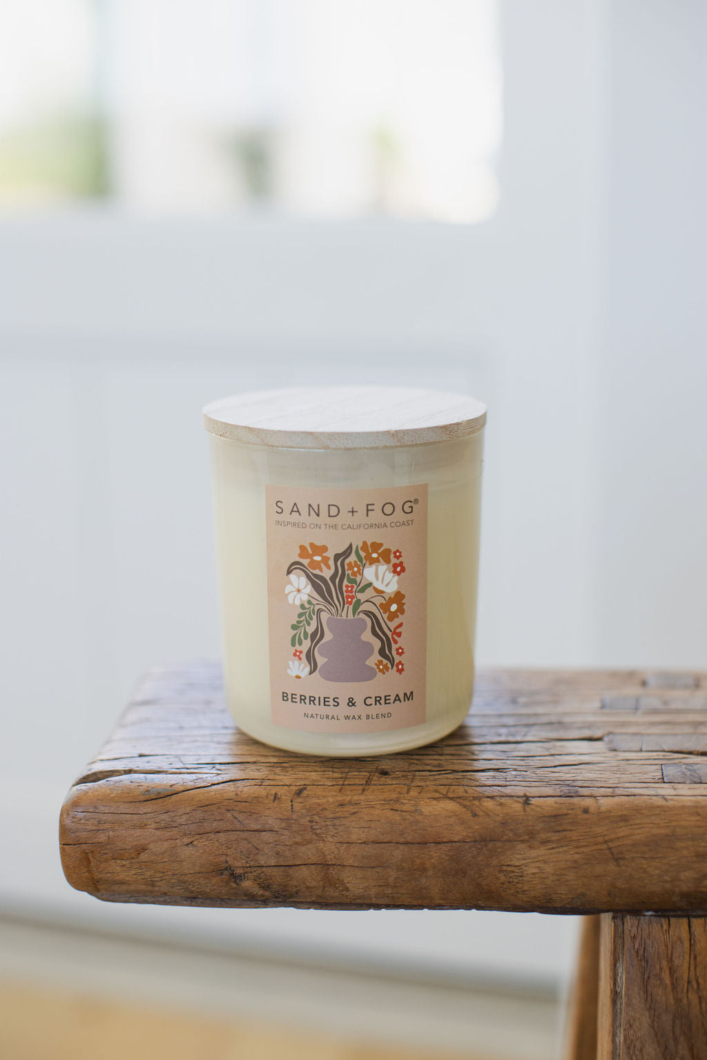 Berries & Cream 10 oz scented candle - Scented Candle