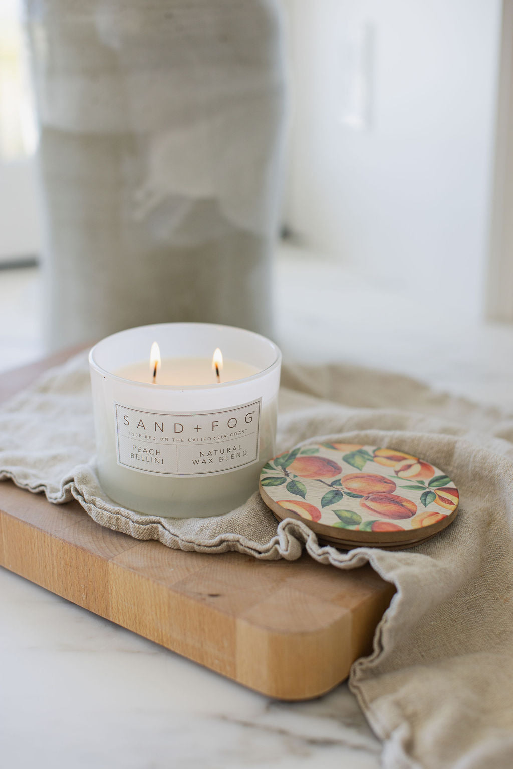 Peach Bellini 12 oz scented candle - Scented Candle