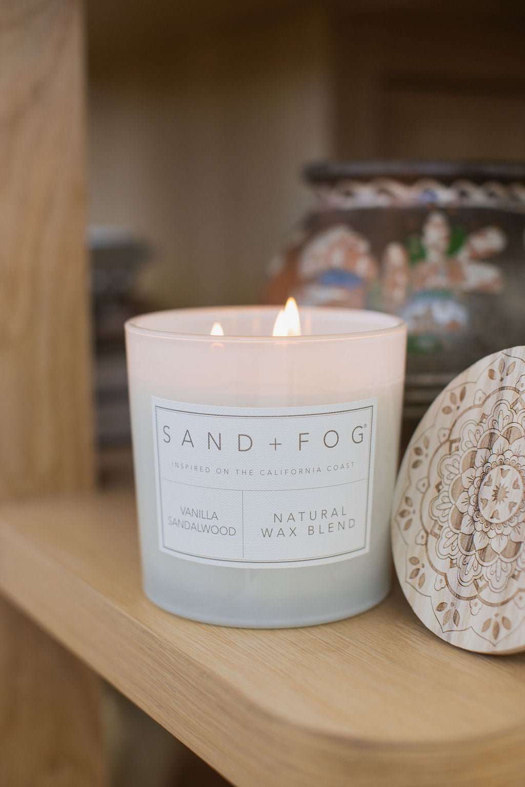 Vanilla Sandalwood 21 oz scented candle - Scented Candle