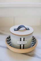 Teakwood 12 oz scented candle - Scented Candle