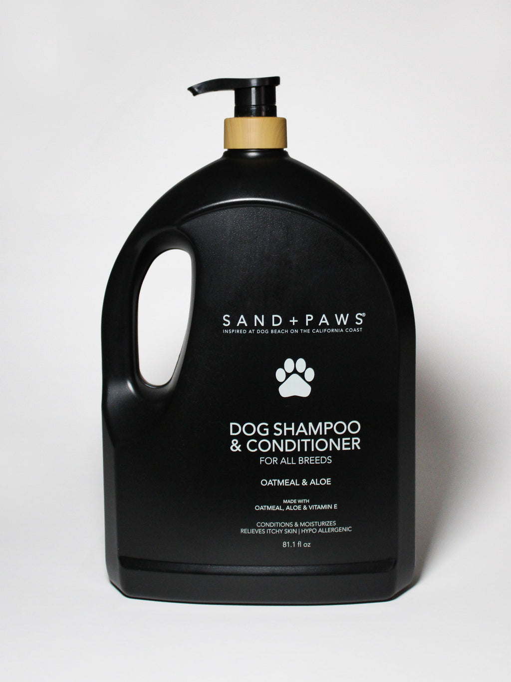 Sand + Paws Pet Shampoo & Conditioner - Oatmeal & Aloe - Body Care