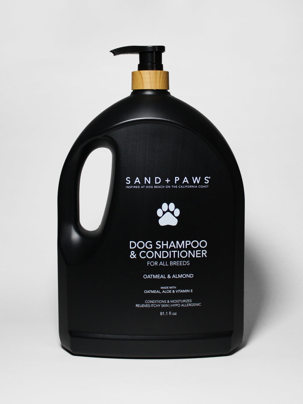 Sand + Paws Pet Shampoo & Conditioner - Oatmeal & Almond - Body Care