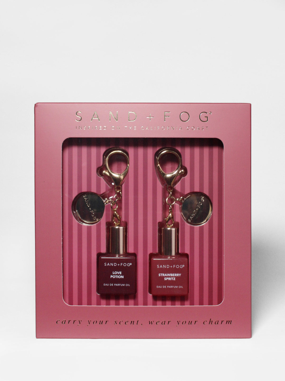 Bag Charm Perfume Oil Rollerball Set - Love Potion + Strawberry Spritz - Signature Scent