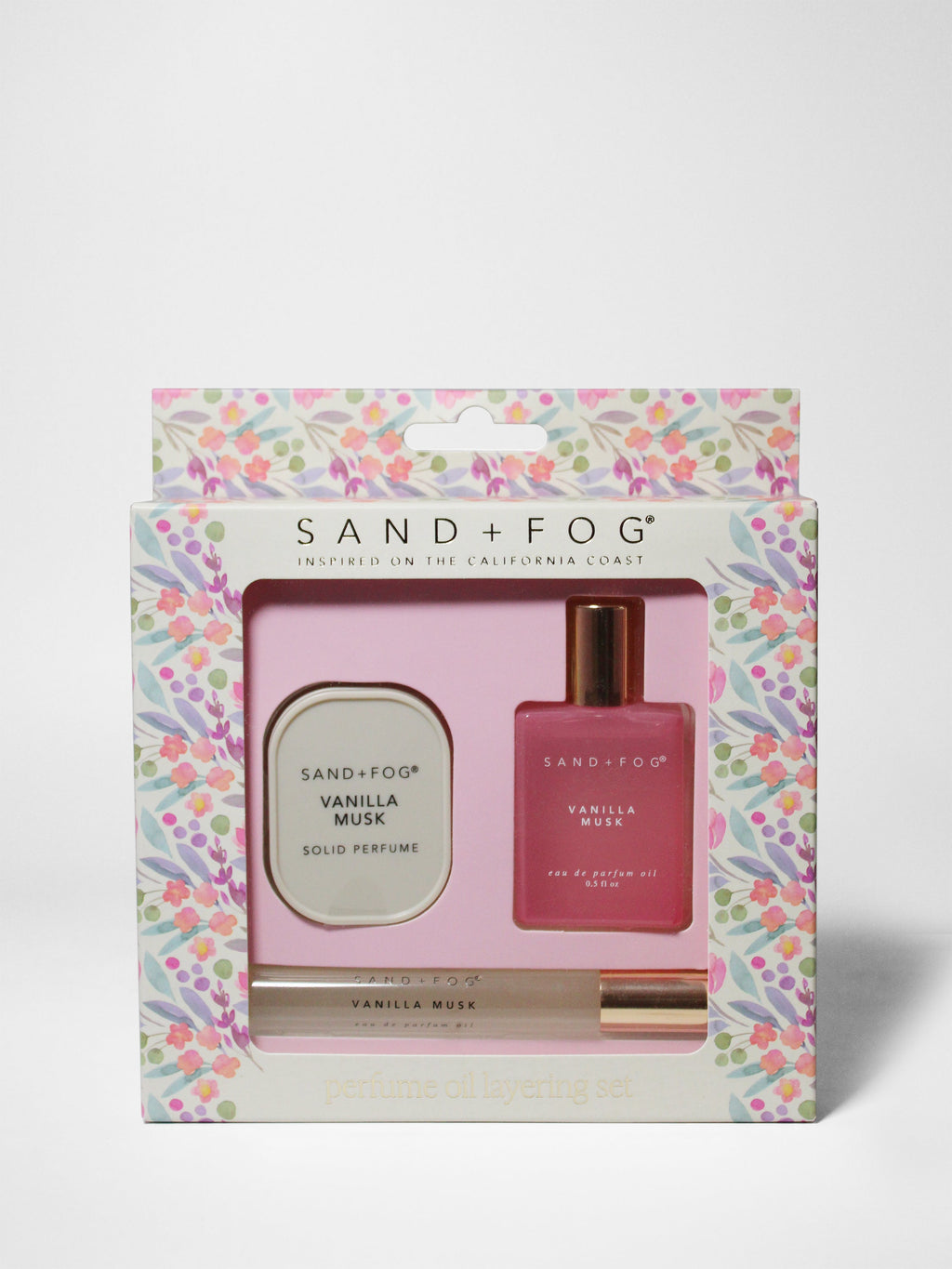 Perfume Oil Rollerballs and Solid Perfume Set - Vanilla Musk - Signature Scent