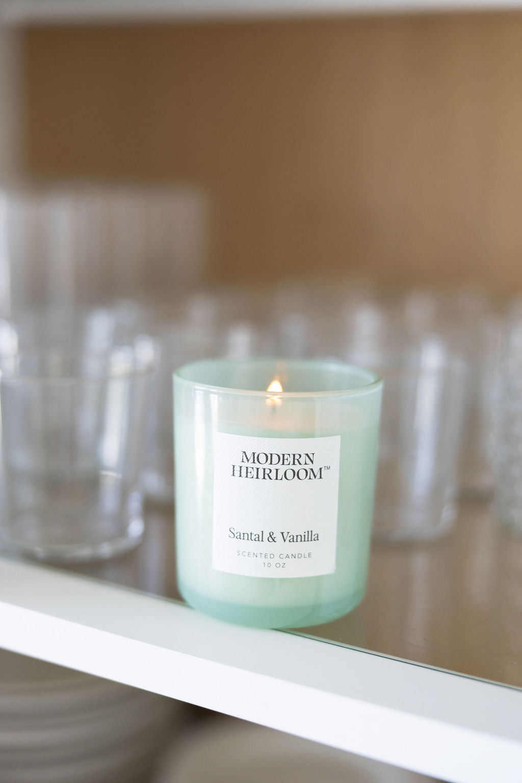 Santal & Vanilla 10 oz scented candle - Scented Candle