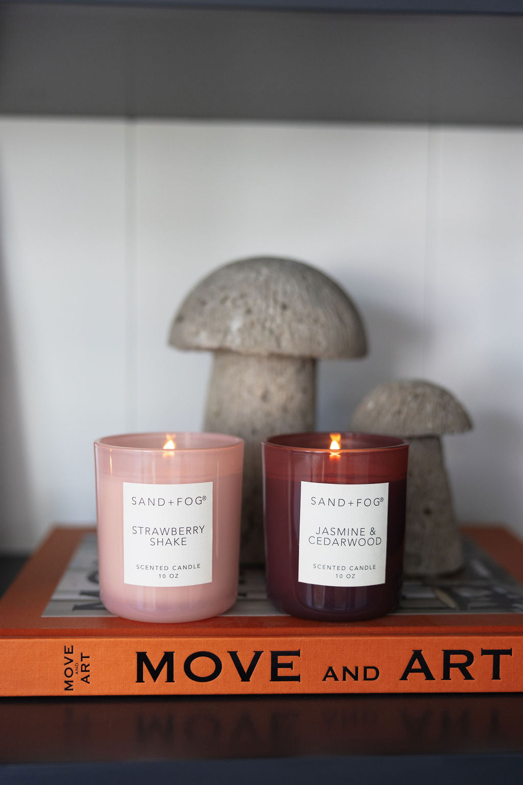 Jasmine & Cedarwood 10 oz scented candle - Scented Candle