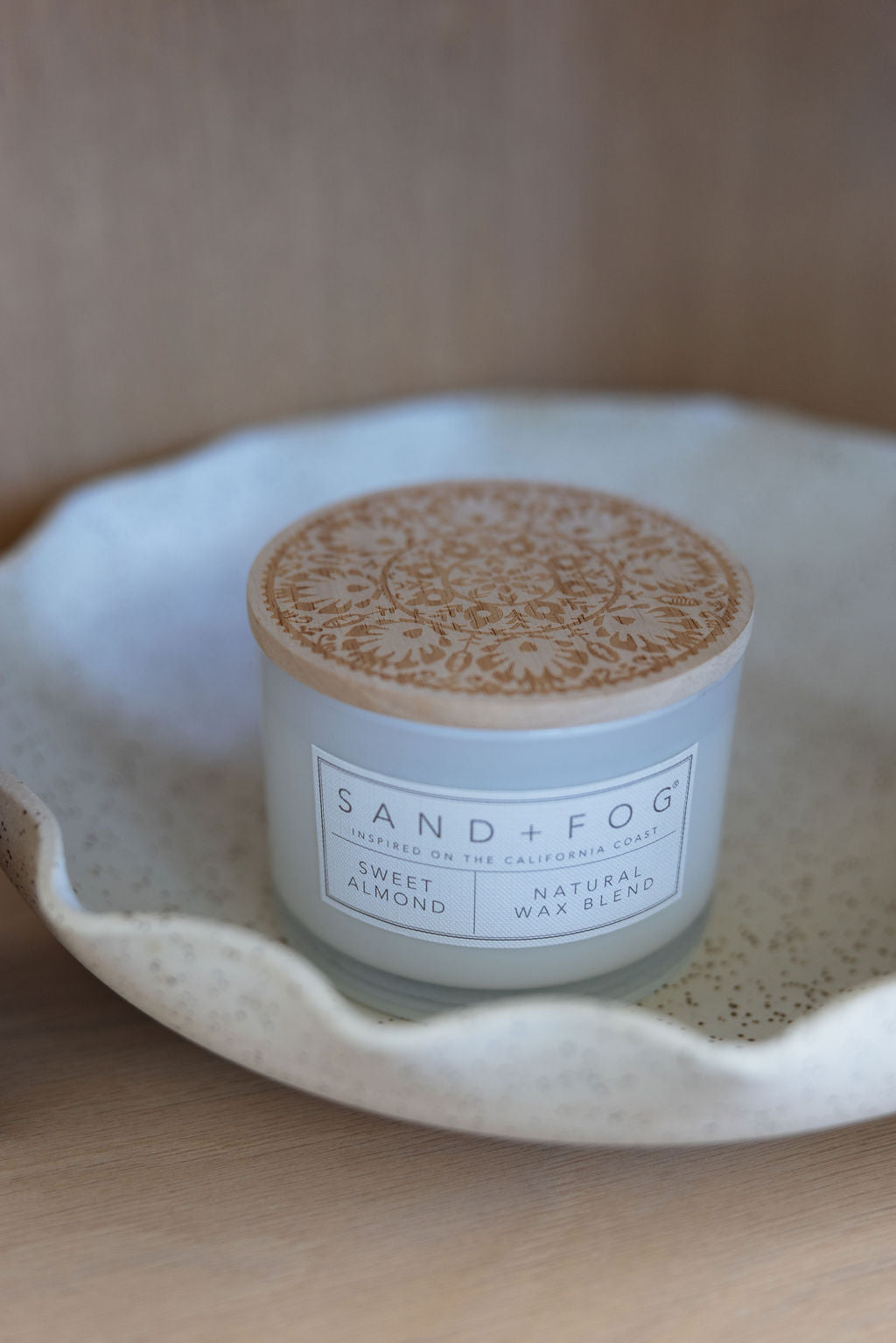 Sweet Almond 12 oz scented candle - Scented Candle