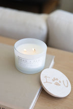 Sand + Paws Pineapple Coconut 12 oz scented candle - Signature Scent