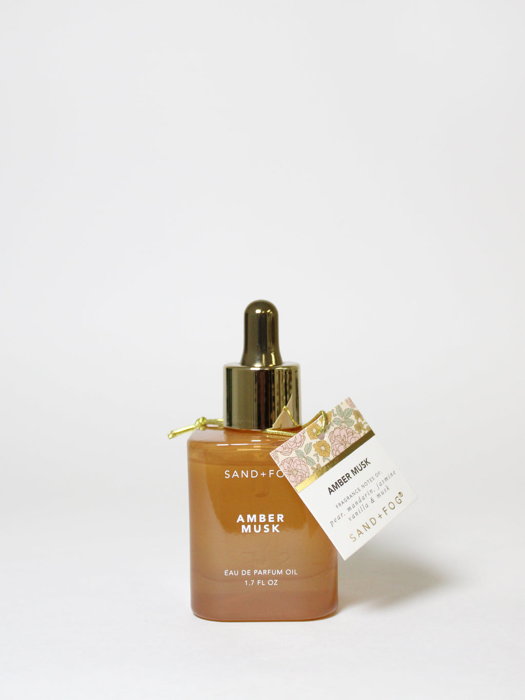 Amber Musk 50ml Perfume Oil Dropper - Signature Scent