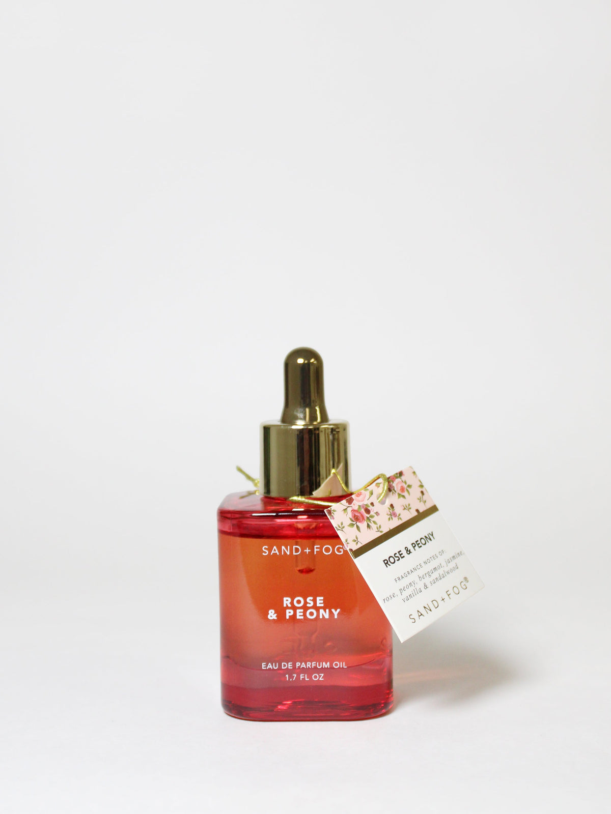 Rose & Peony 50 ml Perfume Oil Dropper - Signature Scent