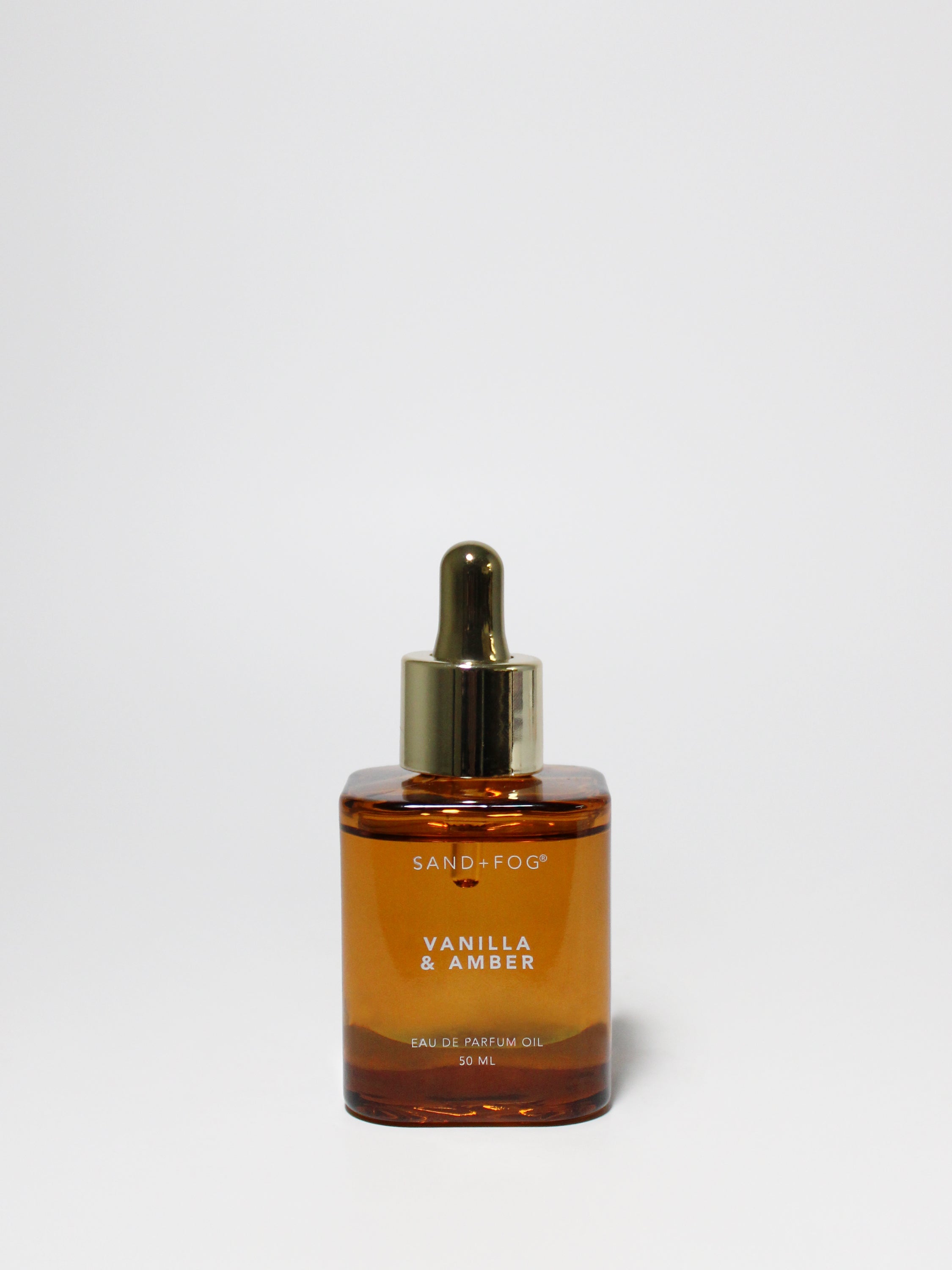 Vanilla & Amber 50ml Perfume Oil Dropper - Signature Scent
