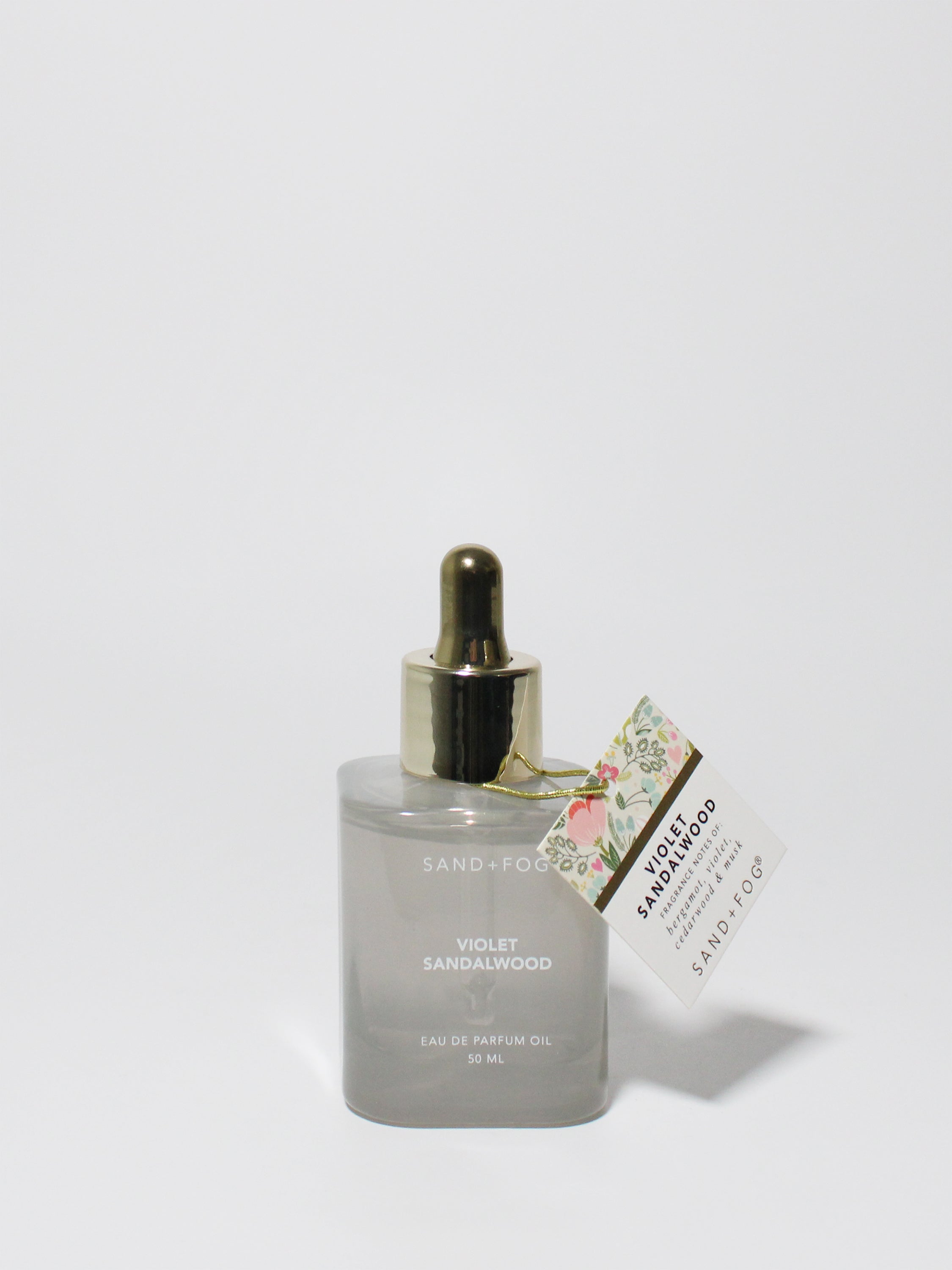 Violet Sandalwood 50ml Perfume Oil Dropper - Signature Scent