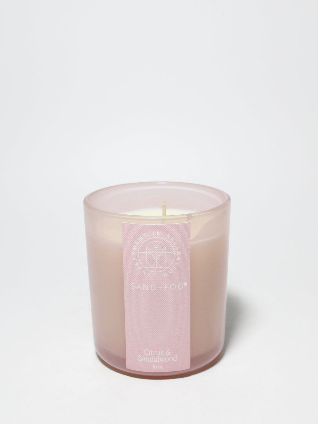 Citrus & Sandalwood 10 oz scented candle - Scented Candle
