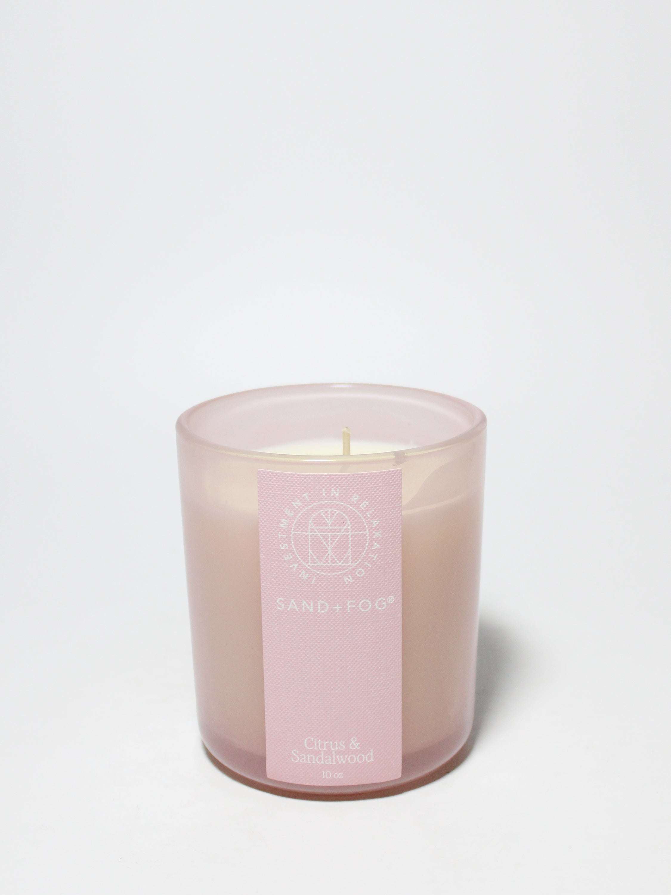 Citrus & Sandalwood 10 oz scented candle - Scented Candle