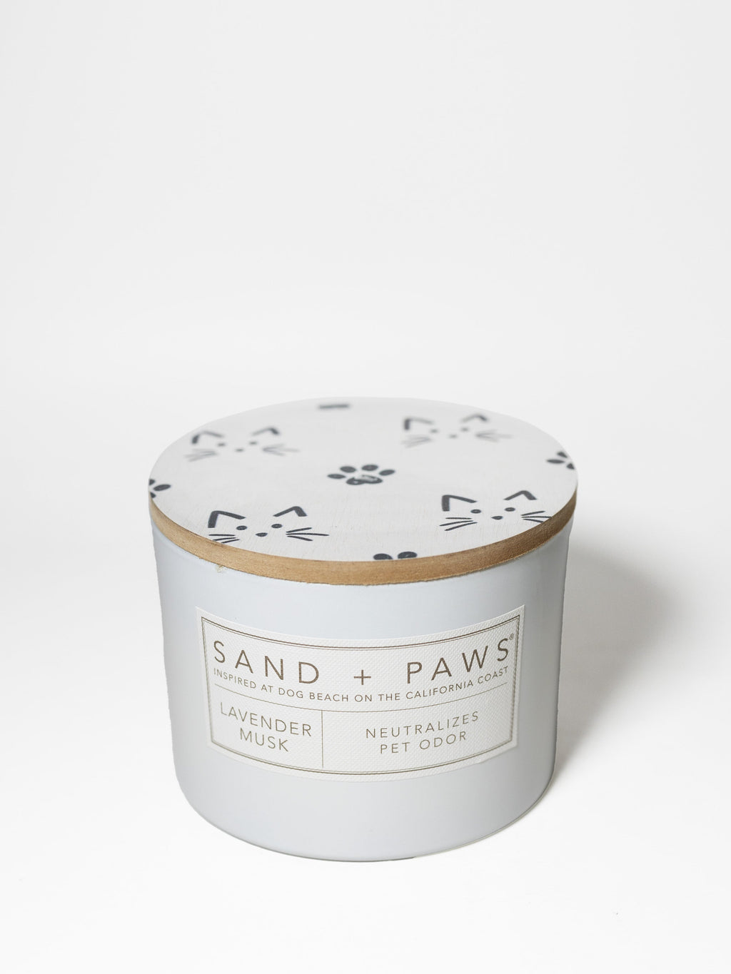 Sand + Paws Lavender Musk 12 oz scented candle - Signature Scent