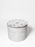 Sand + Paws Lavender Musk 12 oz scented candle - Signature Scent