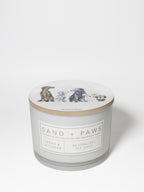 Sand + Paws Cedar & Lavender 12 oz scented candle - Signature Scent